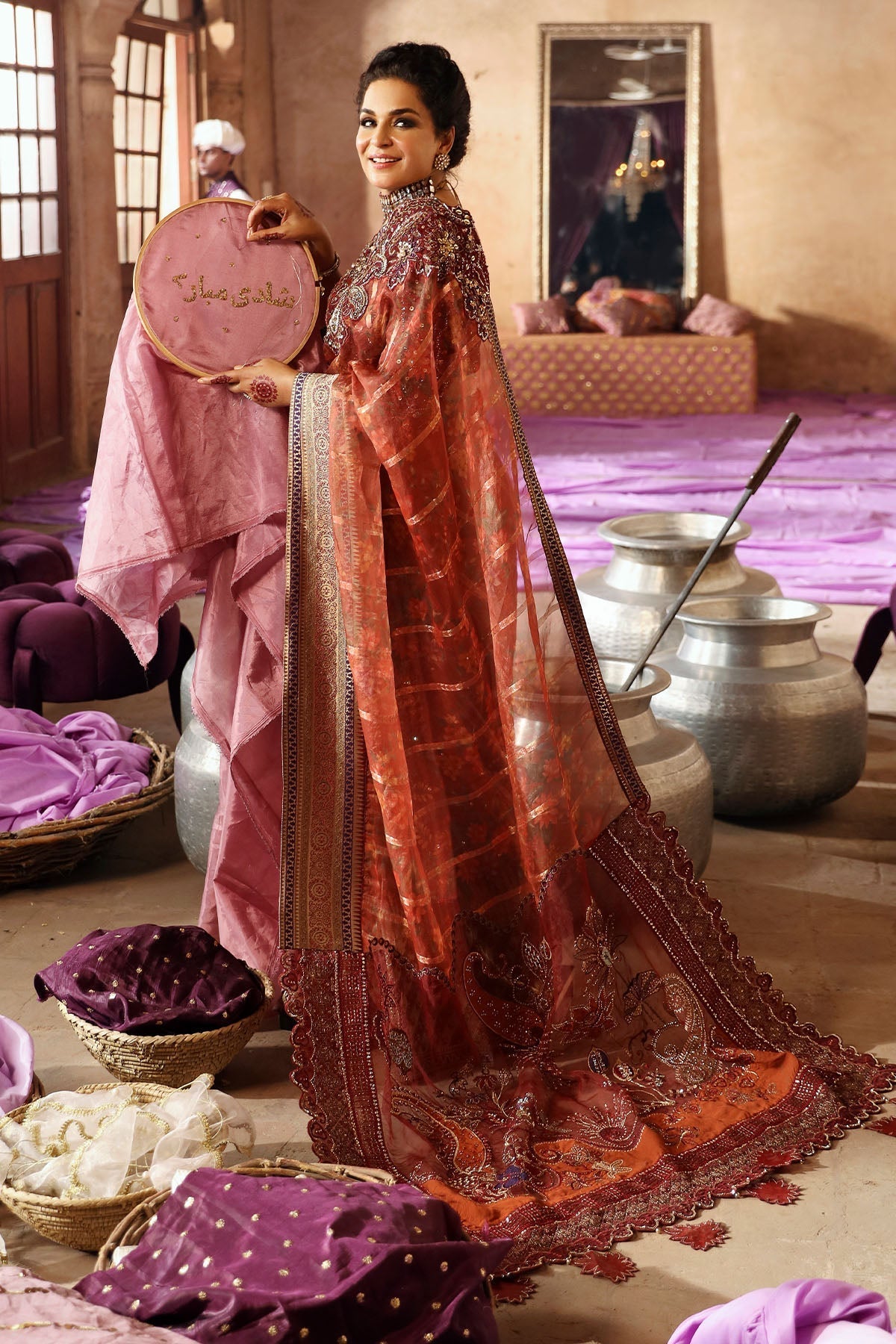 Nureh | Jhoomro Wedding Formals | NL-71 GEHNA - House Of Hania