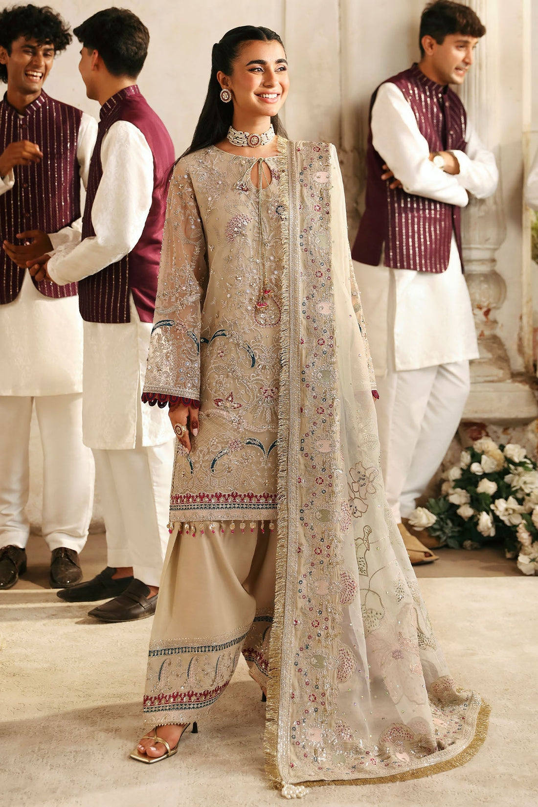 Nureh | Jhoomro Wedding Formals | NL-72 CHANDNI - House Of Hania