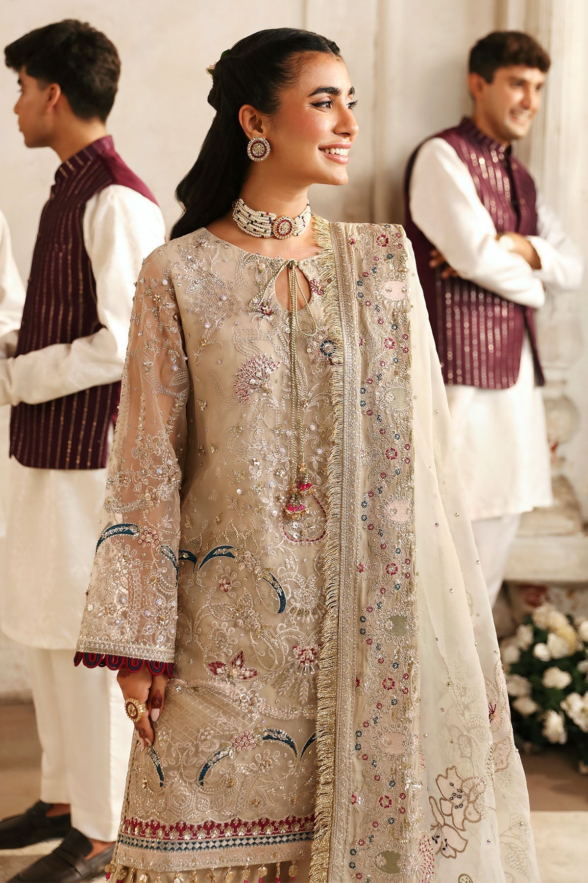 Nureh | Jhoomro Wedding Formals | NL-72 CHANDNI - House Of Hania