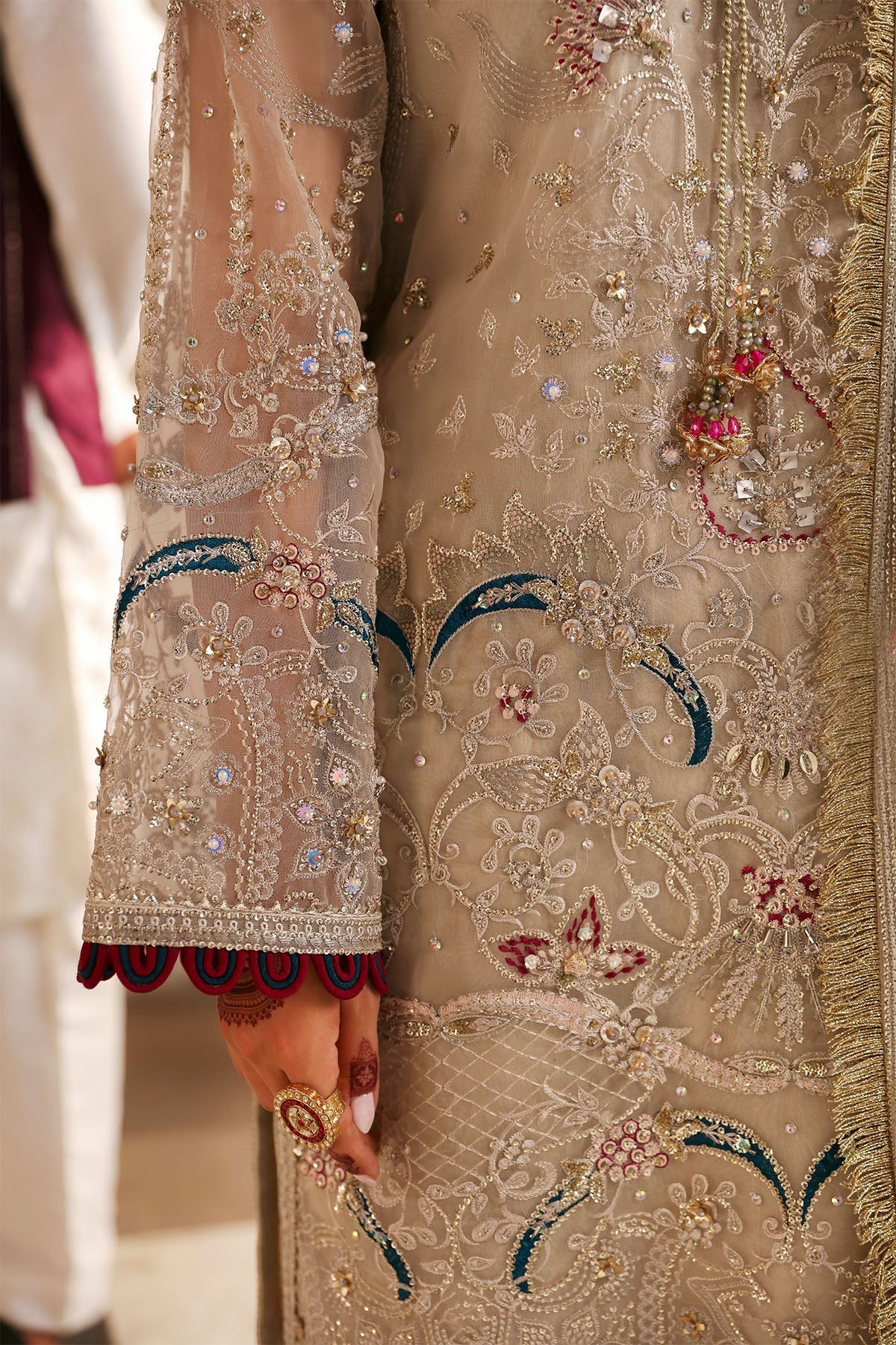 Nureh | Jhoomro Wedding Formals | NL-72 CHANDNI - House Of Hania