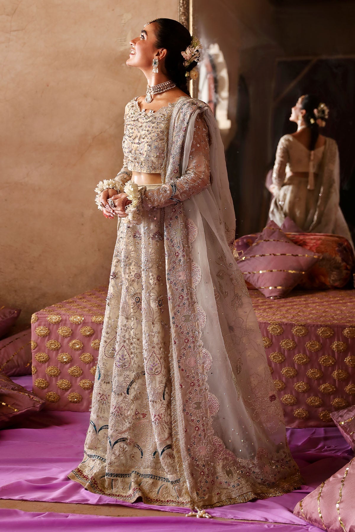 Nureh | Jhoomro Wedding Formals | NL-72 CHANDNI - House Of Hania