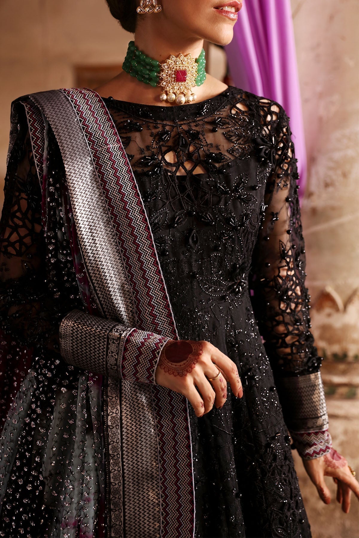 Nureh | Jhoomro Wedding Formals | NL-73 MAYA - House Of Hania