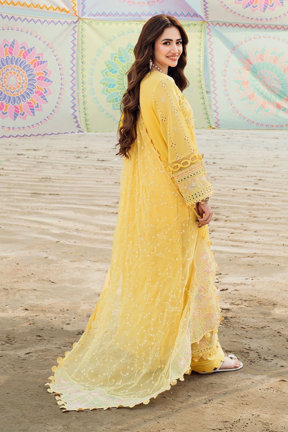 Nureh | Khuwab Luxury Lawn | NE-144 - House Of Hania