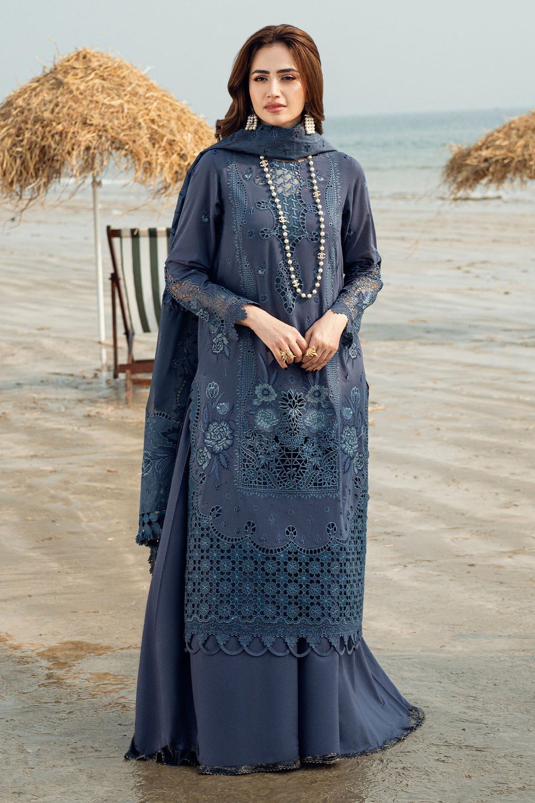 Nureh | Khuwab Luxury Lawn | NE-146 - House Of Hania