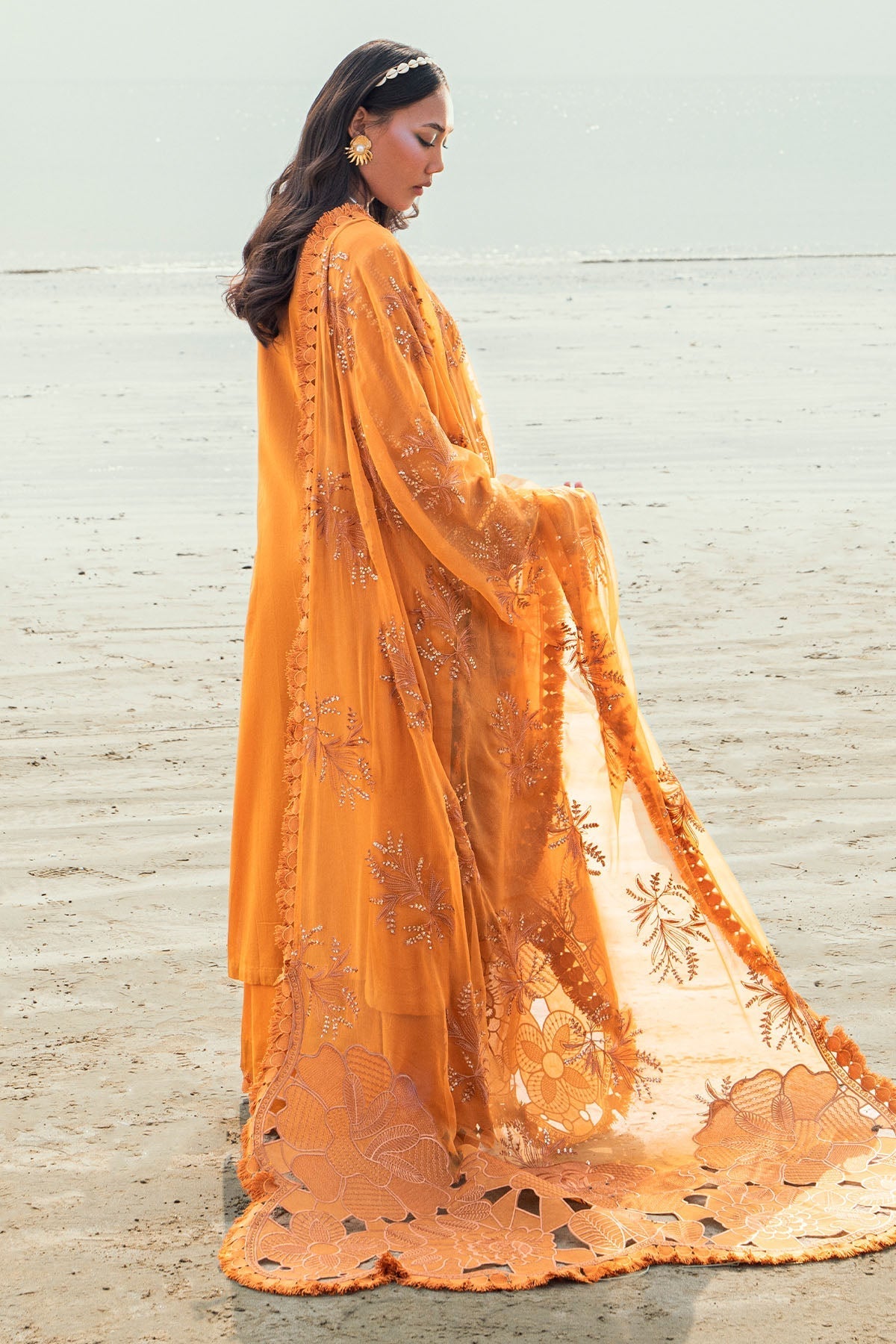 Nureh | Khuwab Luxury Lawn | NE-149 - House Of Hania