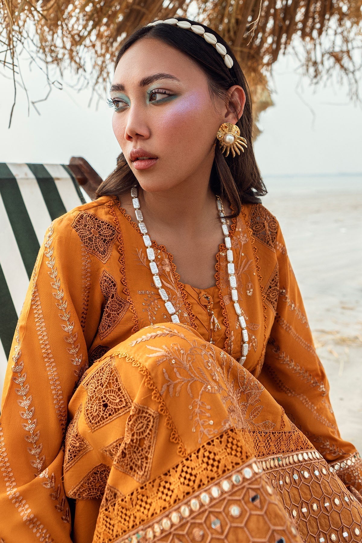 Nureh | Khuwab Luxury Lawn | NE-149 - House Of Hania