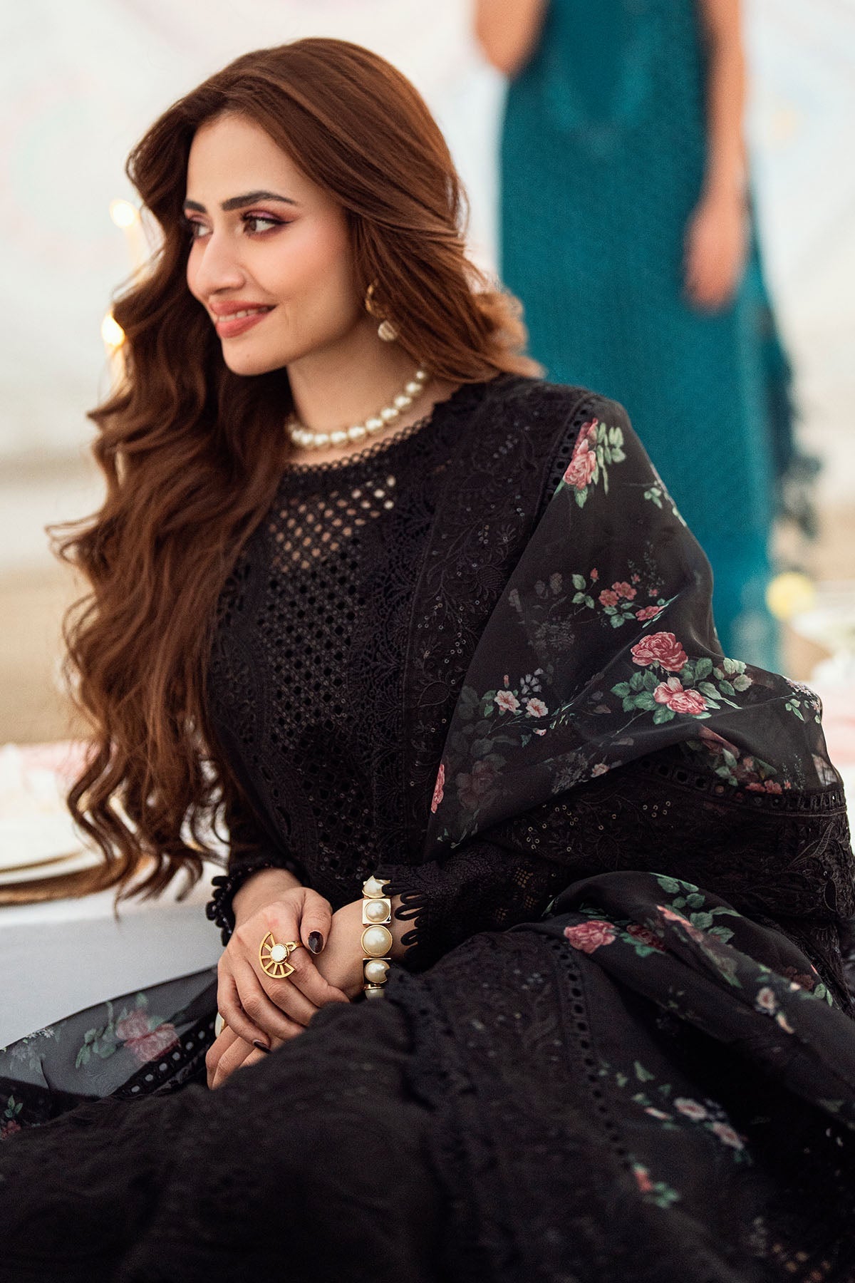 Nureh | Khuwab Luxury Lawn | NE-151 - House Of Hania