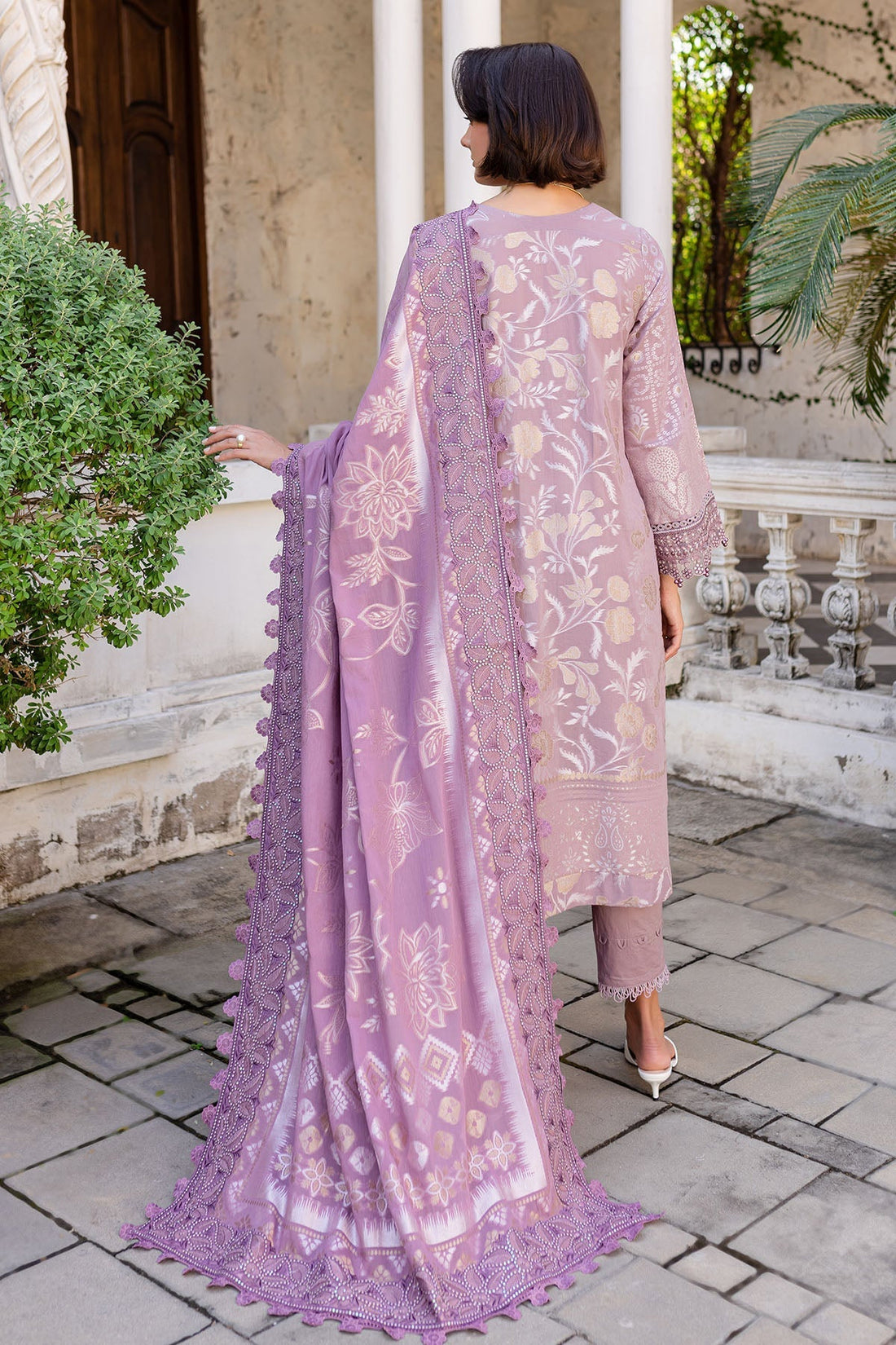 Nureh | Lawn Jacquard | NE-153 - House Of Hania