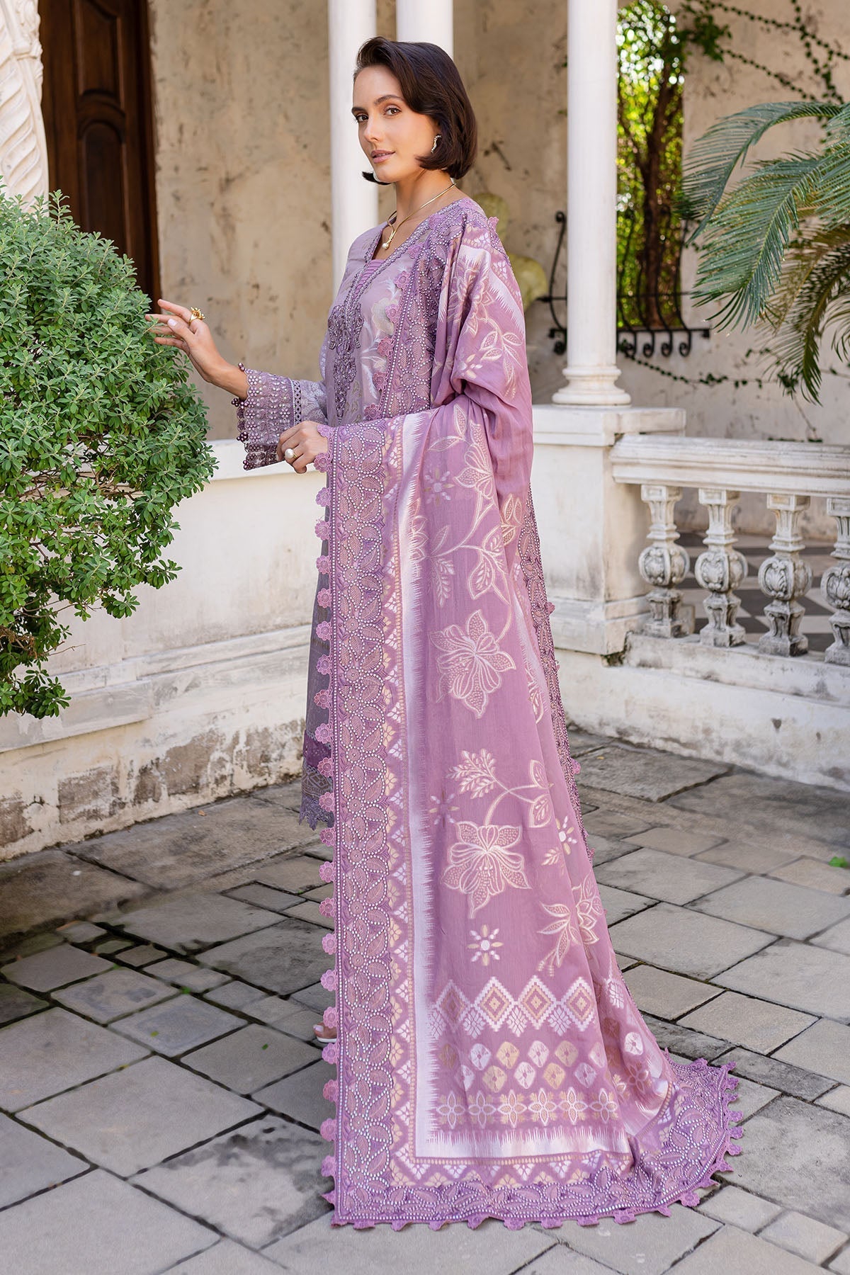 Nureh | Lawn Jacquard | NE-153 - House Of Hania