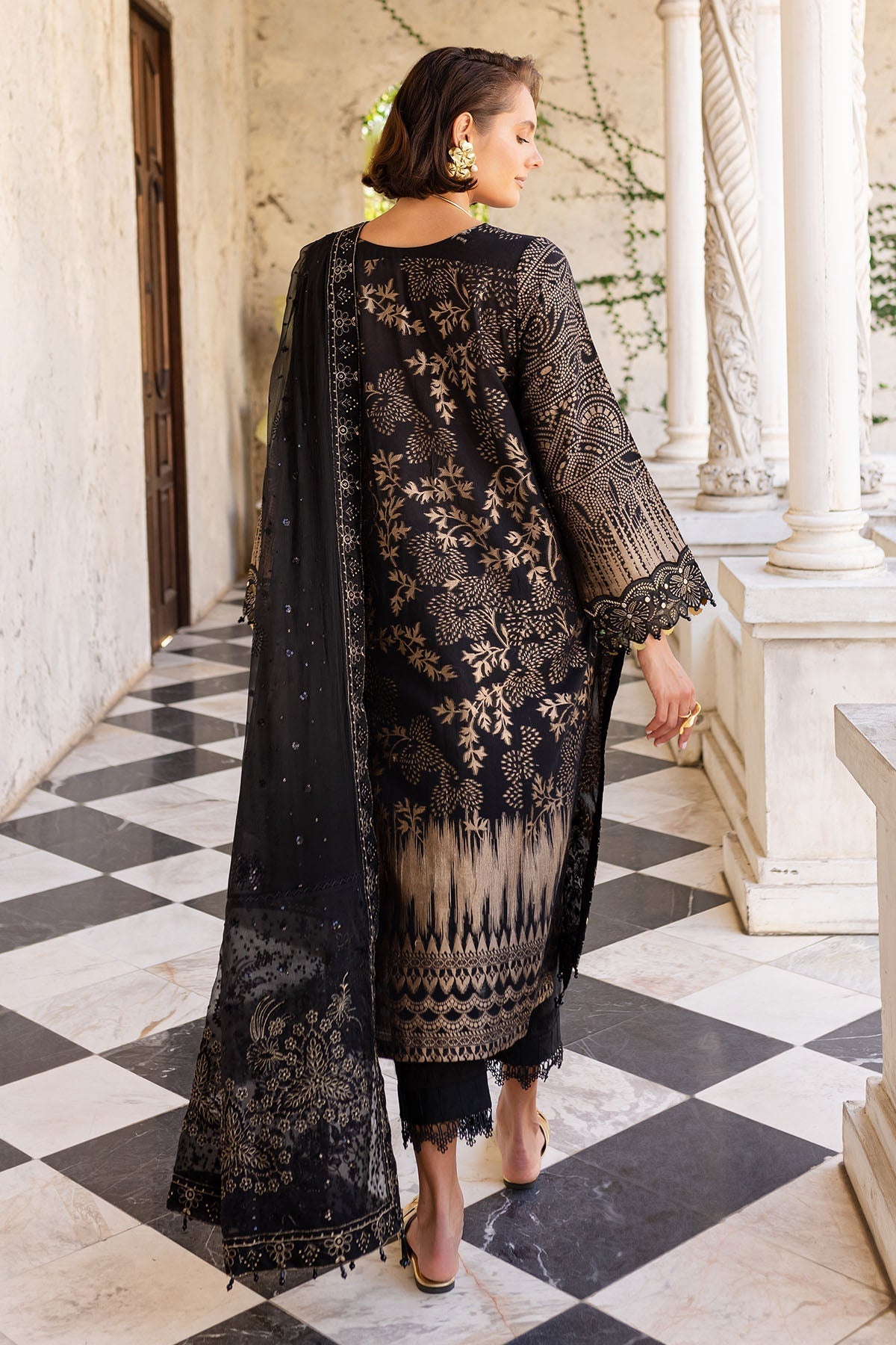 Nureh | Lawn Jacquard | NE-156 - House Of Hania