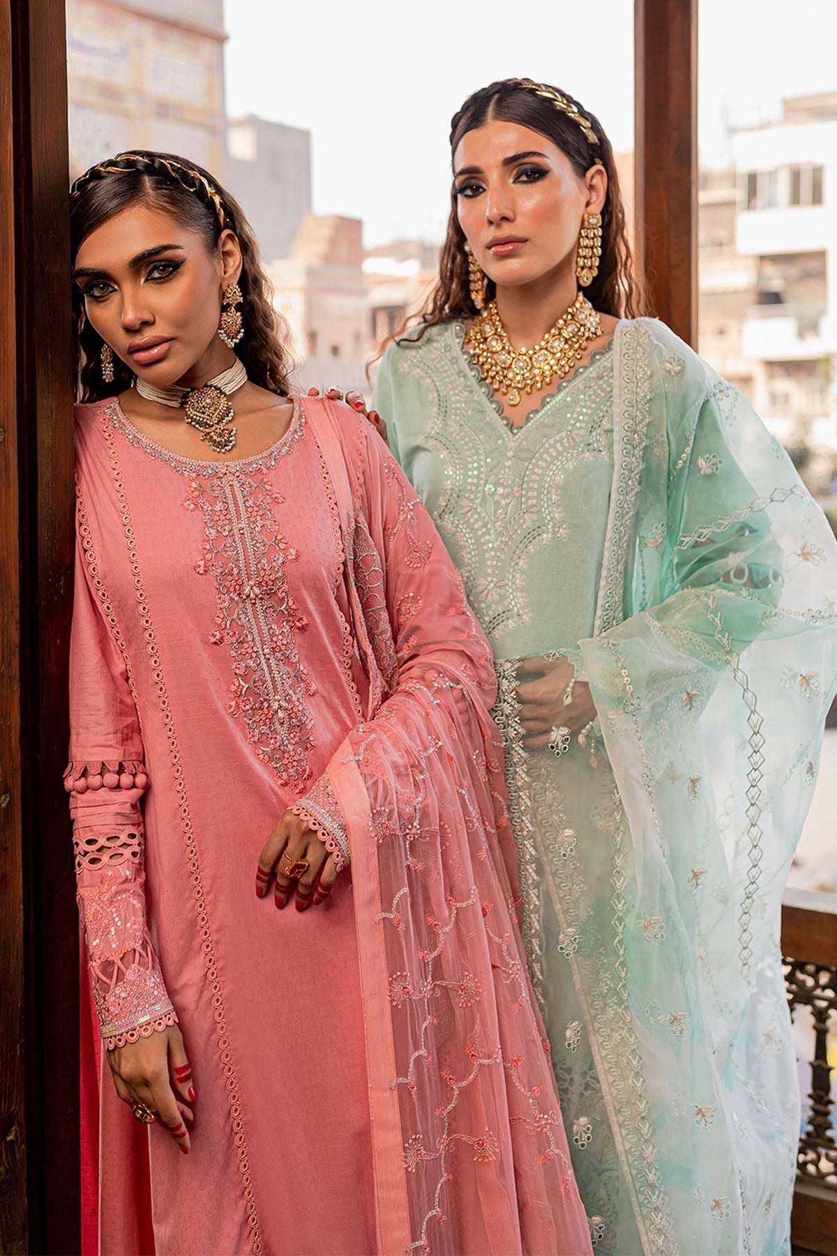 Nureh | Lawn Jacquard | NS-76 - House Of Hania