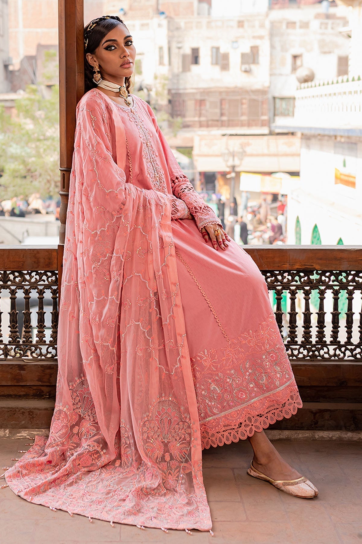 Nureh | Lawn Jacquard | NS-76 - House Of Hania