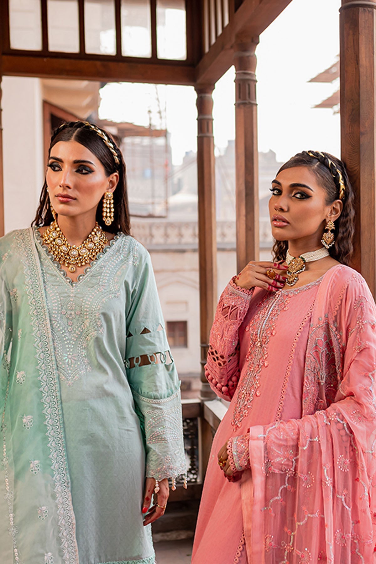 Nureh | Lawn Jacquard | NS-77 - House Of Hania