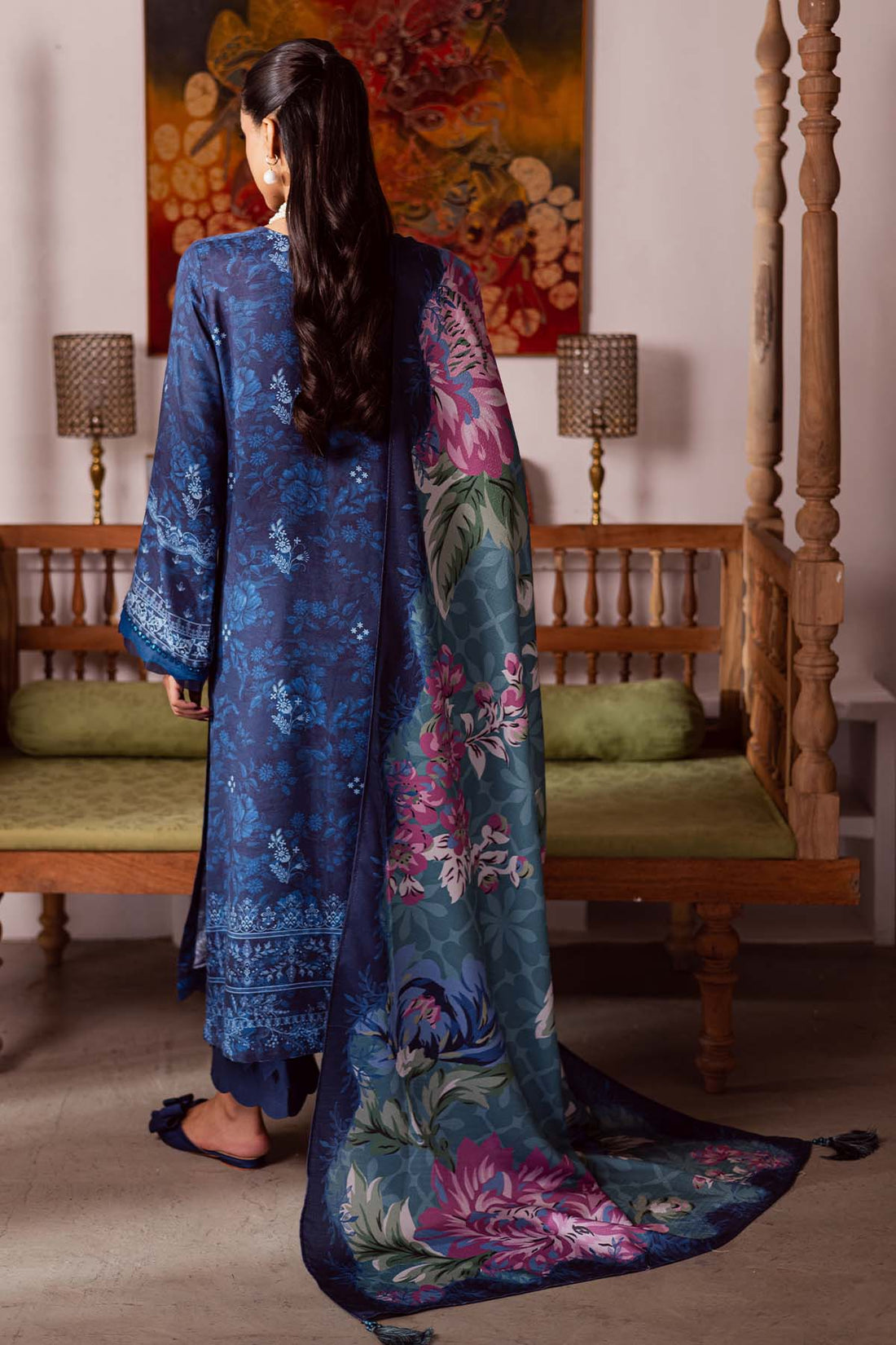 Nureh | Linen Jacquard | SP-188 - House Of Hania