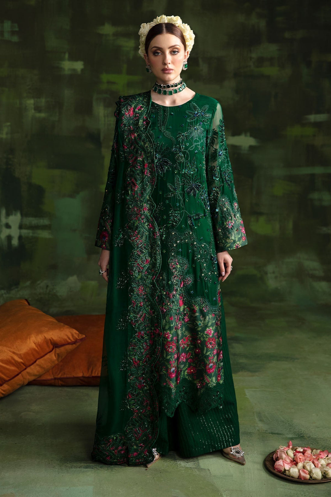 Nureh | Luxury Pret Formals | MOROCCAN JEWEL - House Of Hania
