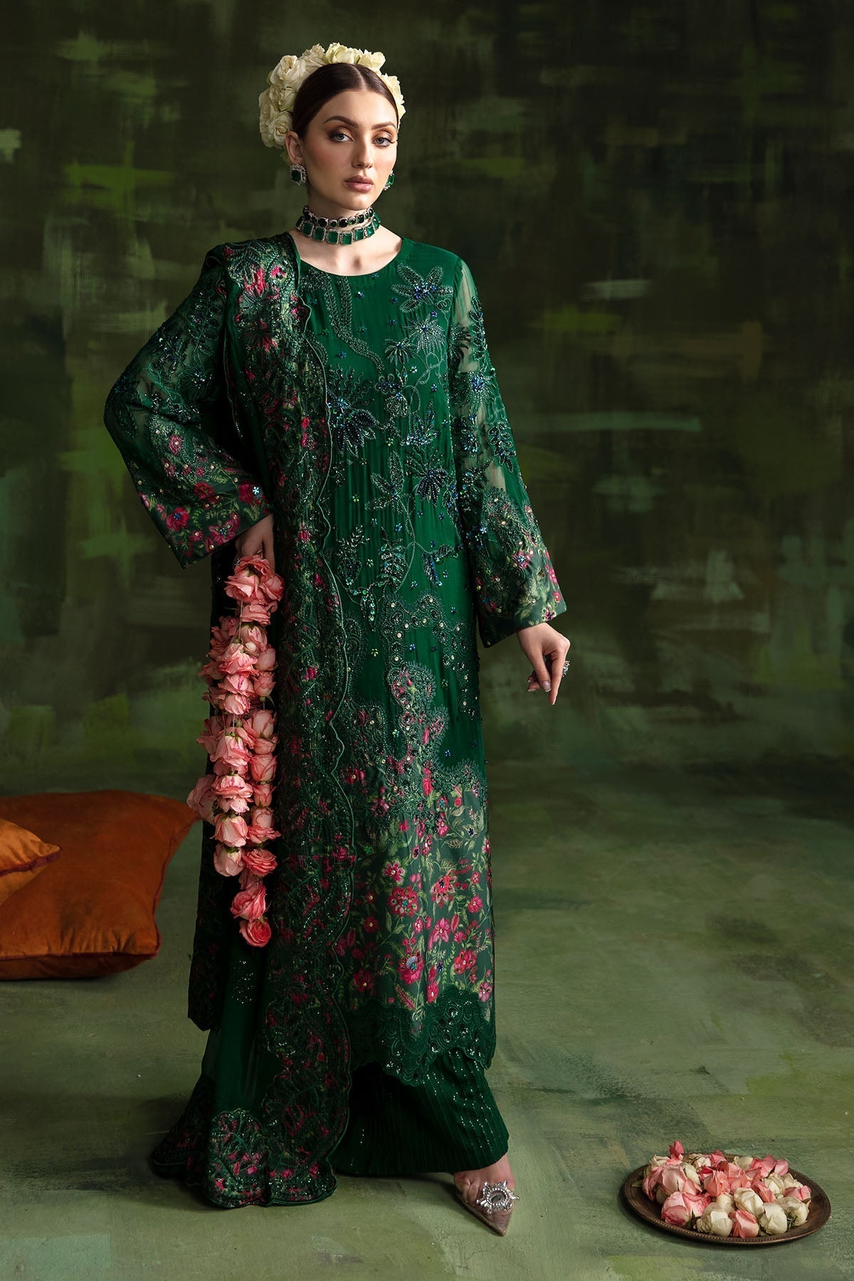 Nureh | Luxury Pret Formals | MOROCCAN JEWEL - House Of Hania