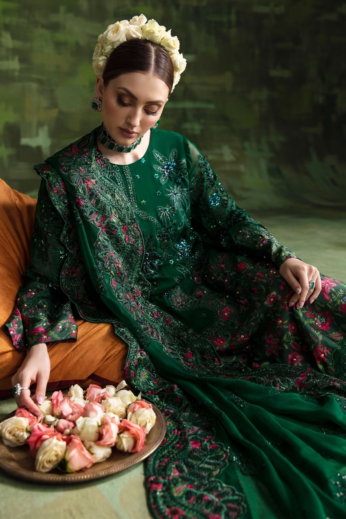 Nureh | Luxury Pret Formals | MOROCCAN JEWEL - House Of Hania