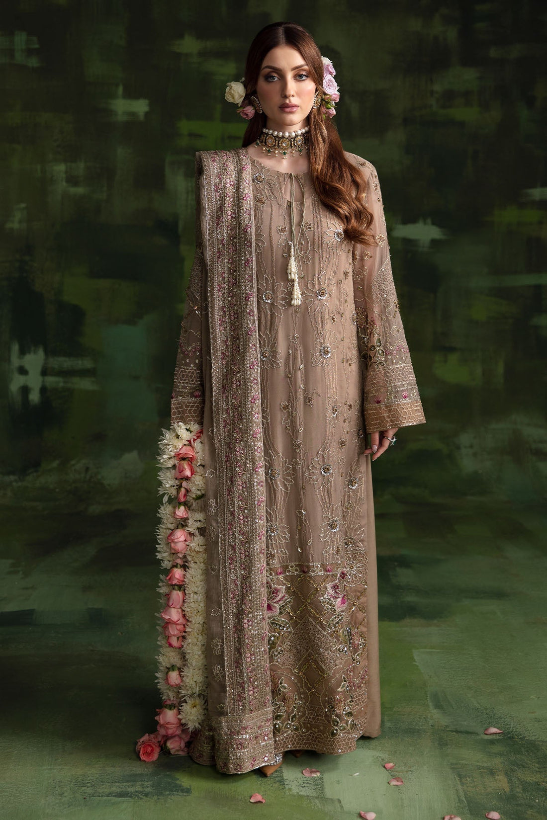 Nureh | Luxury Pret Formals | SEA SWIRL - House Of Hania