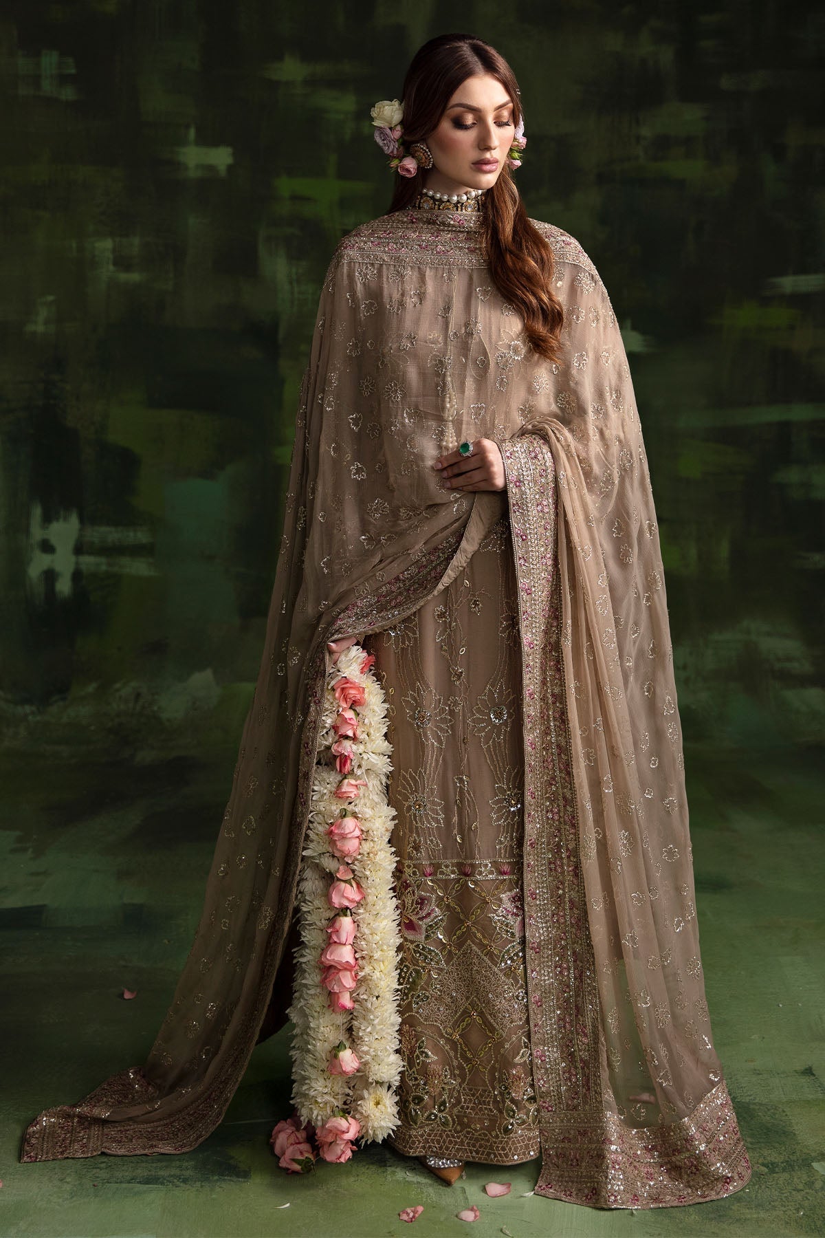 Nureh | Luxury Pret Formals | SEA SWIRL - House Of Hania