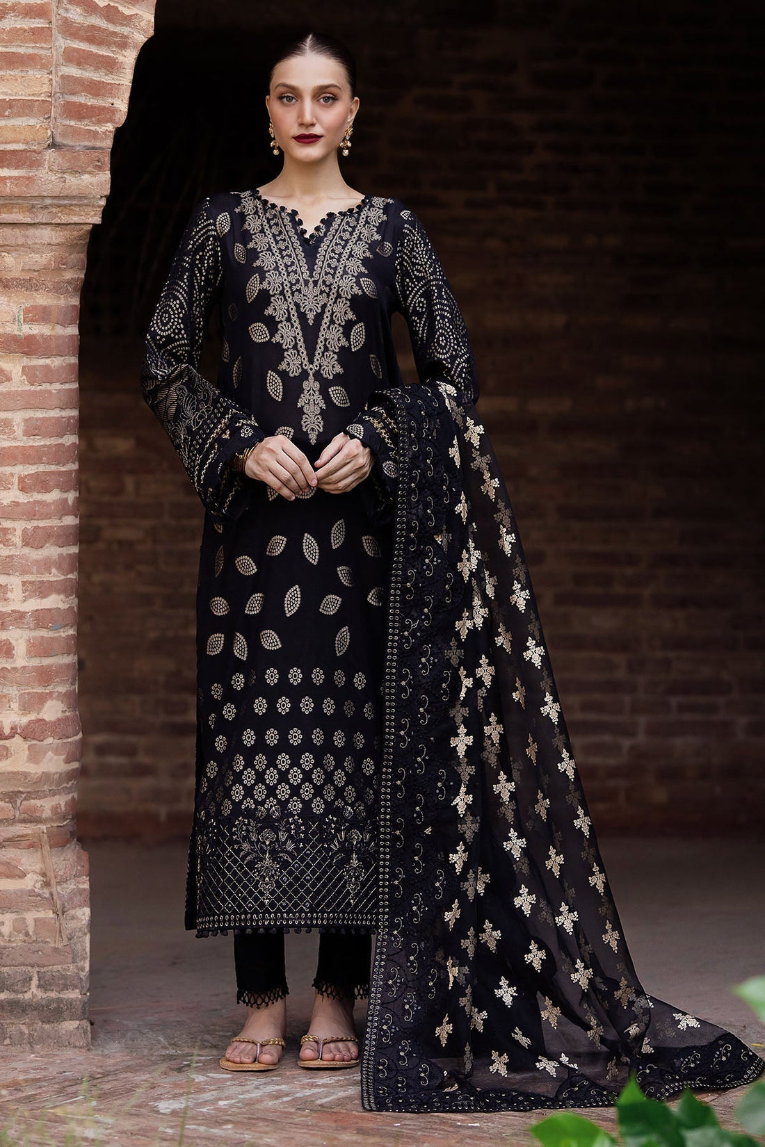 Nureh | Maya Jacquard | NJ-100 - House Of Hania