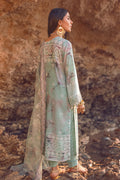 Nureh | Maya Lawn | Mint Dew - House Of Hania
