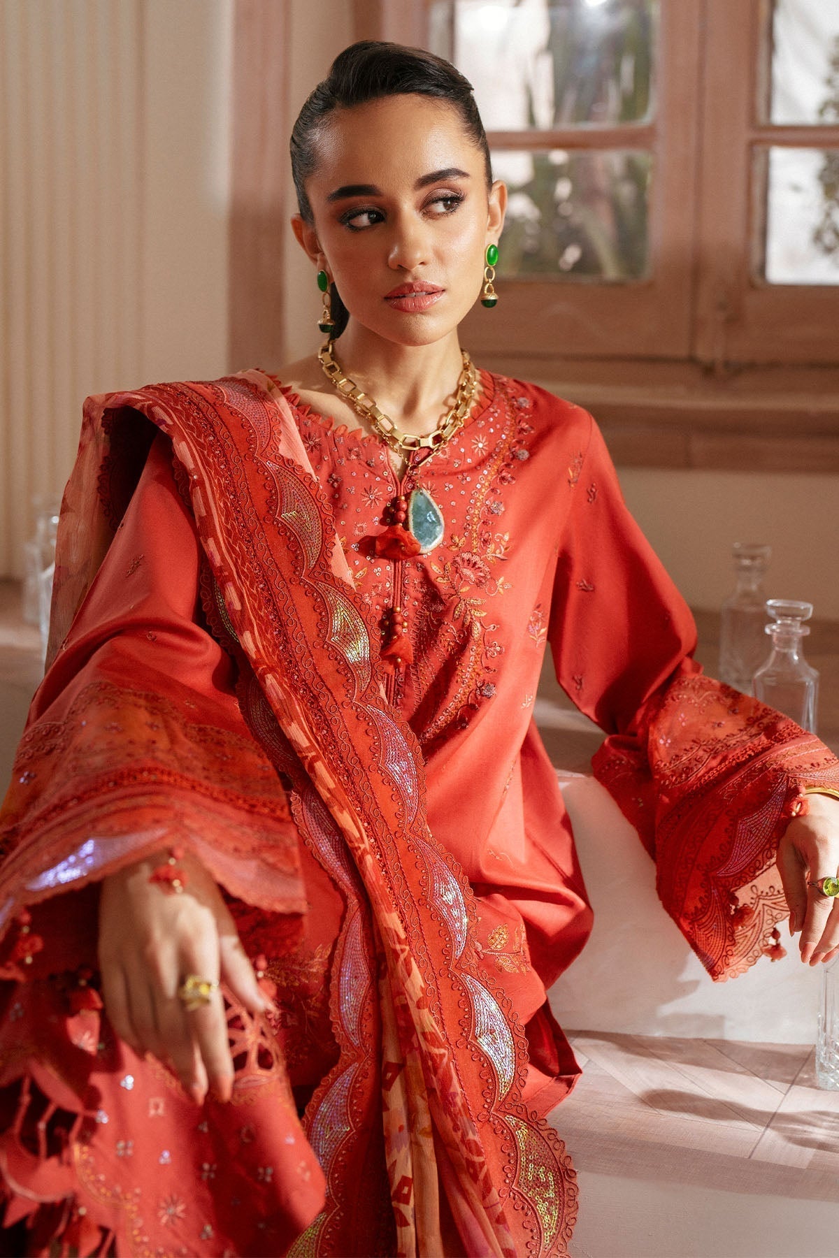 Nureh | Maya Lawn | NS-142 - House Of Hania