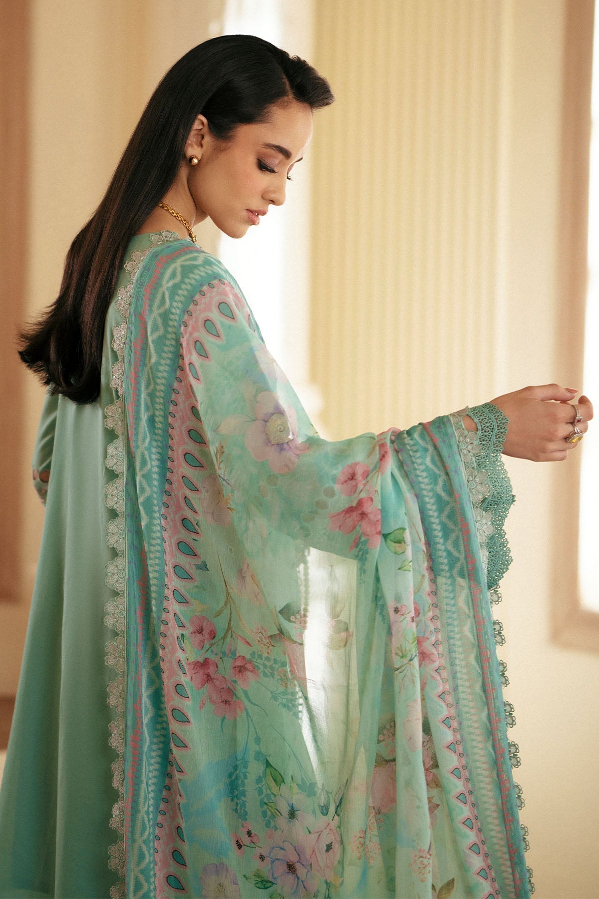 Nureh | Maya Lawn | NS-144 - House Of Hania