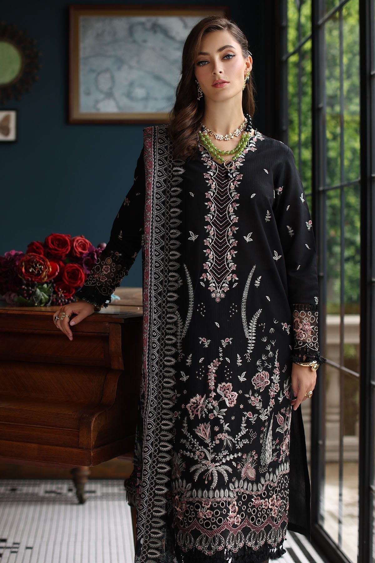 Nureh | Maya Lawn | NS-153 - House Of Hania
