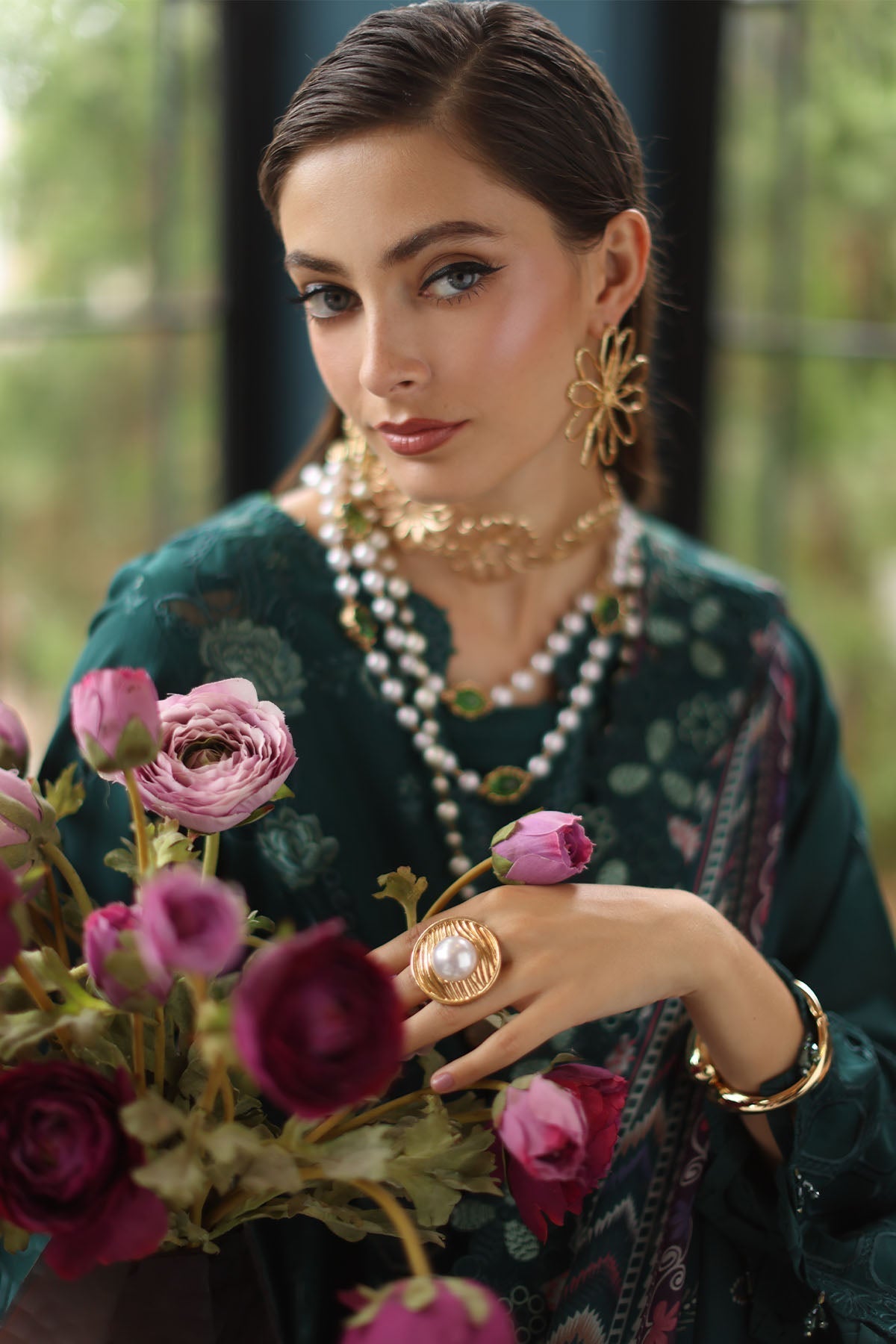 Nureh | Maya Lawn | NS-154 - House Of Hania