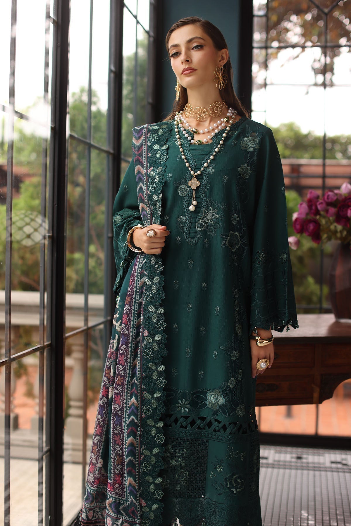 Nureh | Maya Lawn | NS-154 - House Of Hania