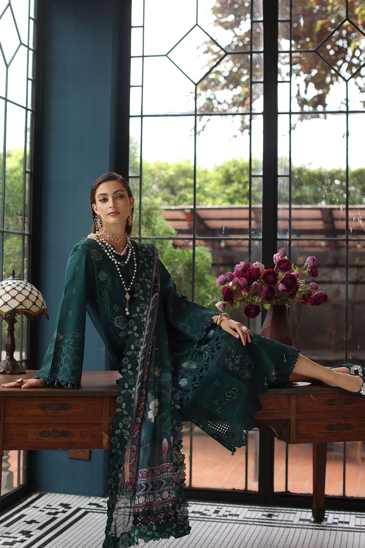 Nureh | Maya Lawn | NS-154 - House Of Hania