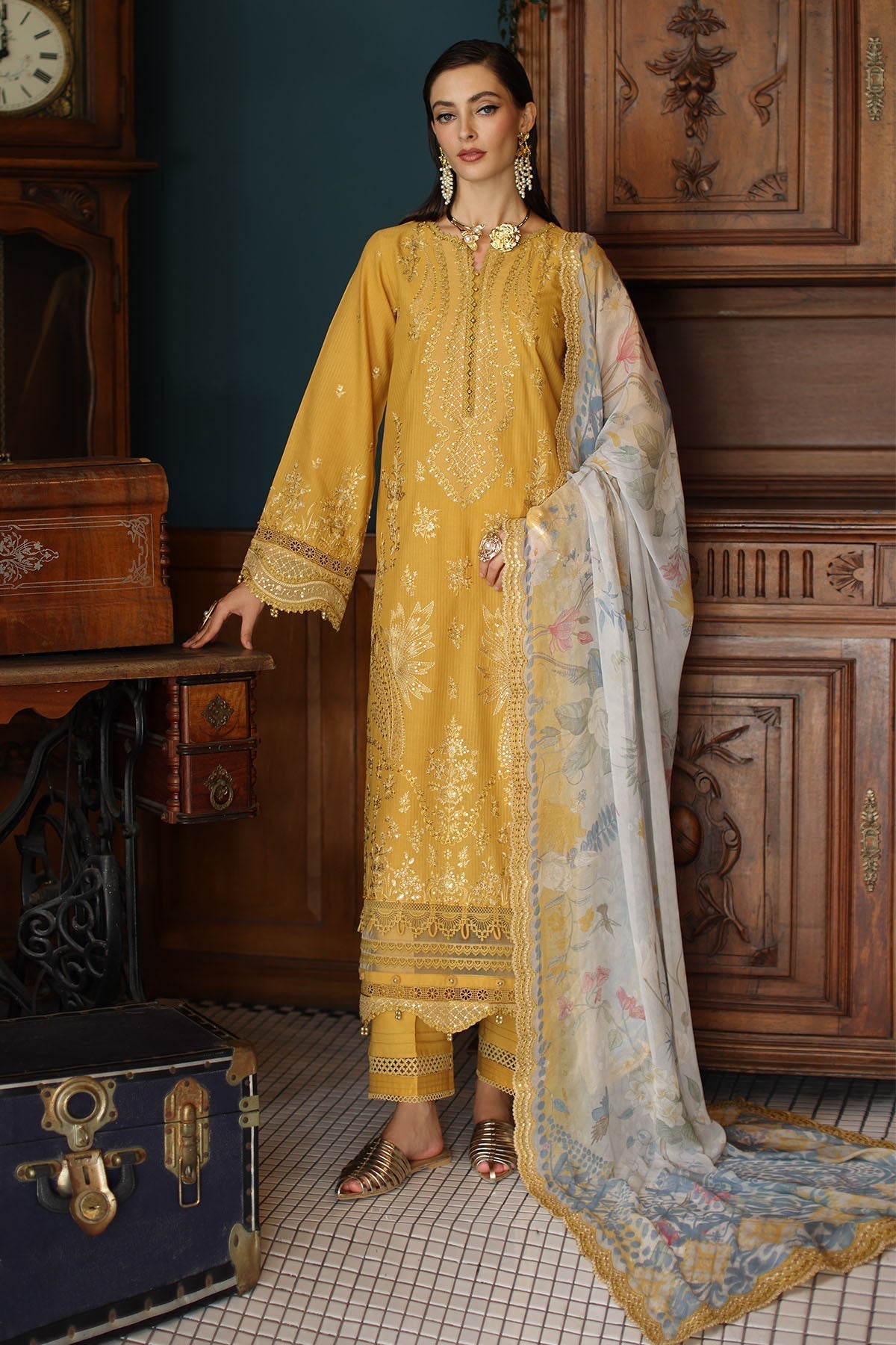 Nureh | Maya Lawn | NS-155 - House Of Hania