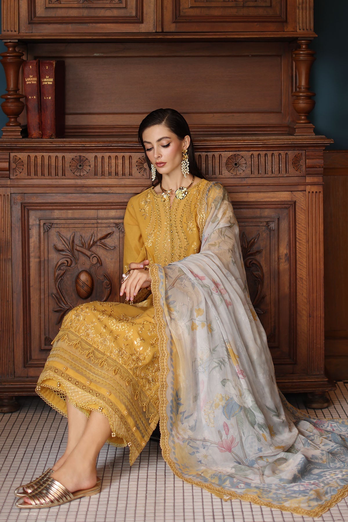 Nureh | Maya Lawn | NS-155 - House Of Hania