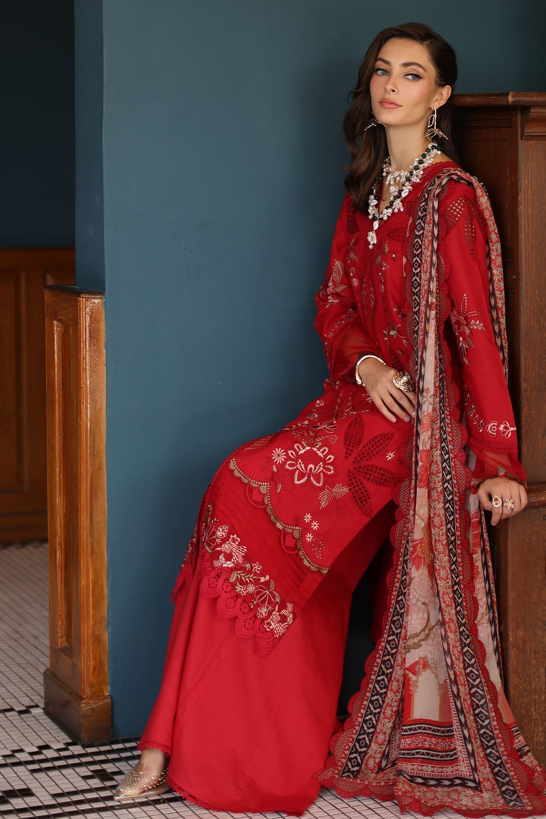 Nureh | Maya Lawn | NS-157 - House Of Hania