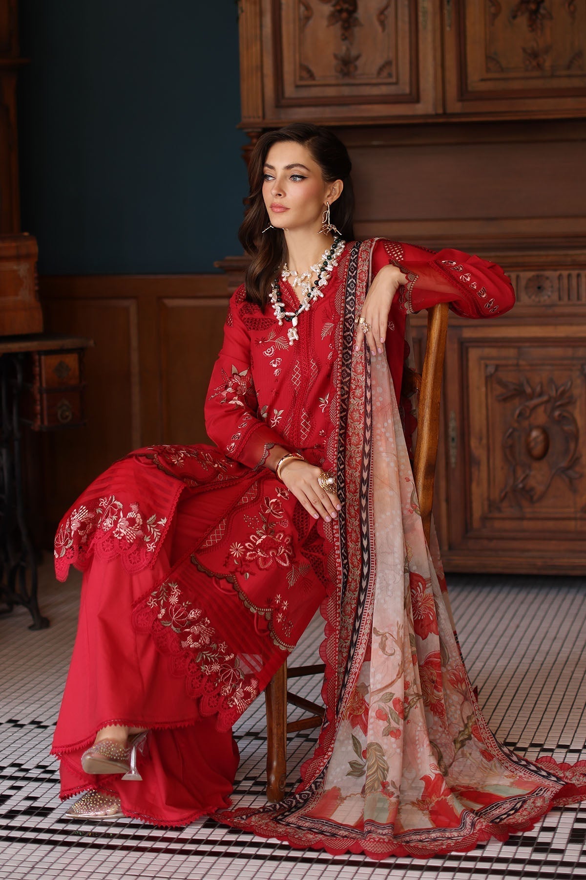 Nureh | Maya Lawn | NS-157 - House Of Hania