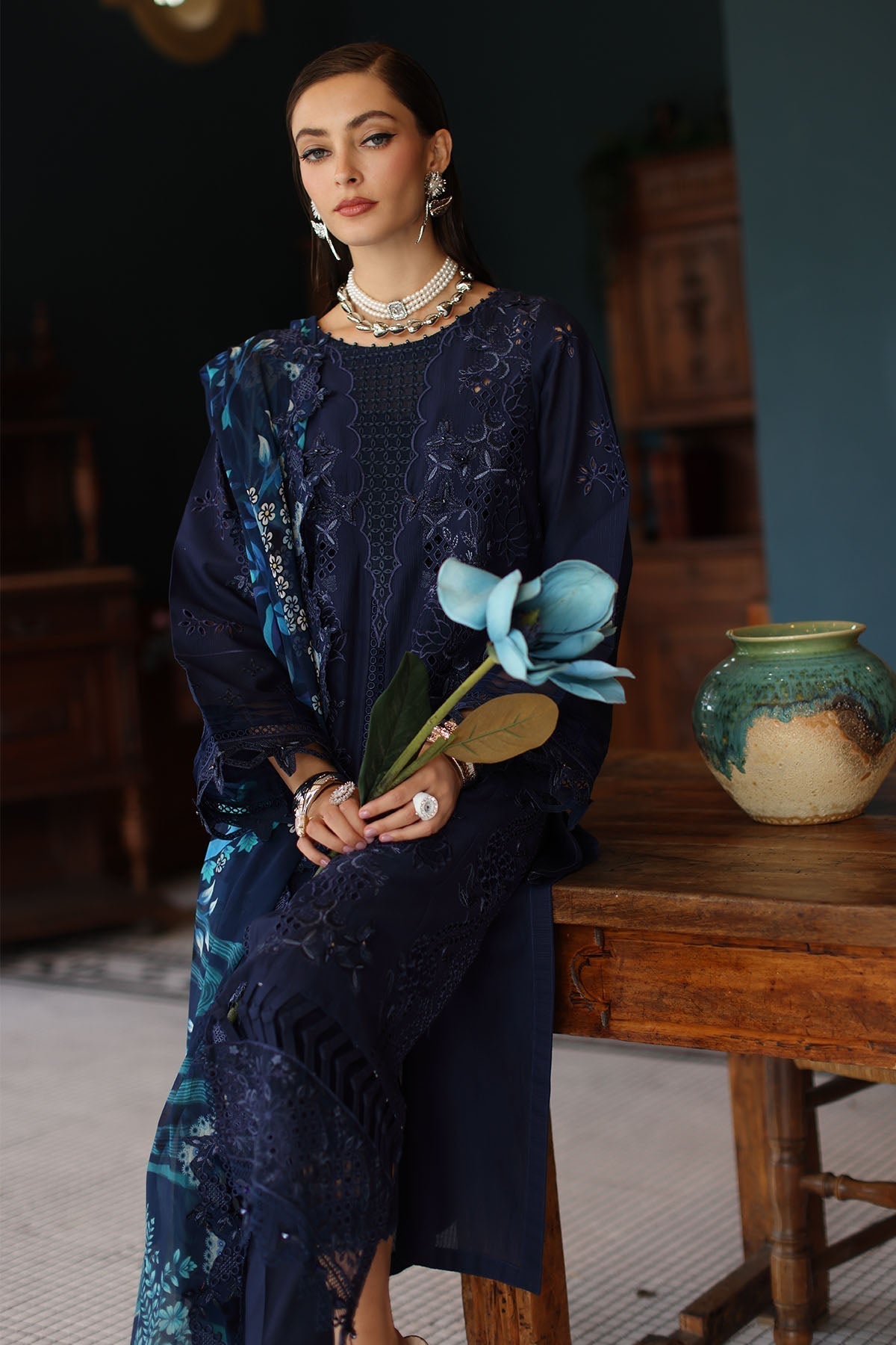 Nureh | Maya Lawn | NS-158 - House Of Hania