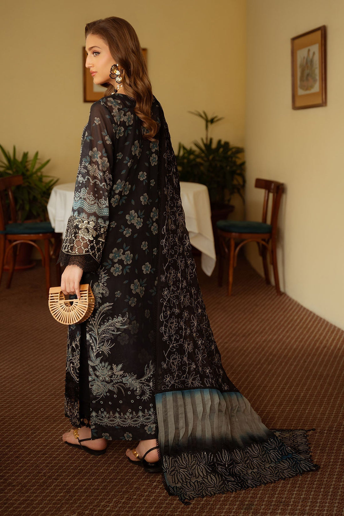 Nureh | Maya Swiss Lawn | NS-151 - House Of Hania