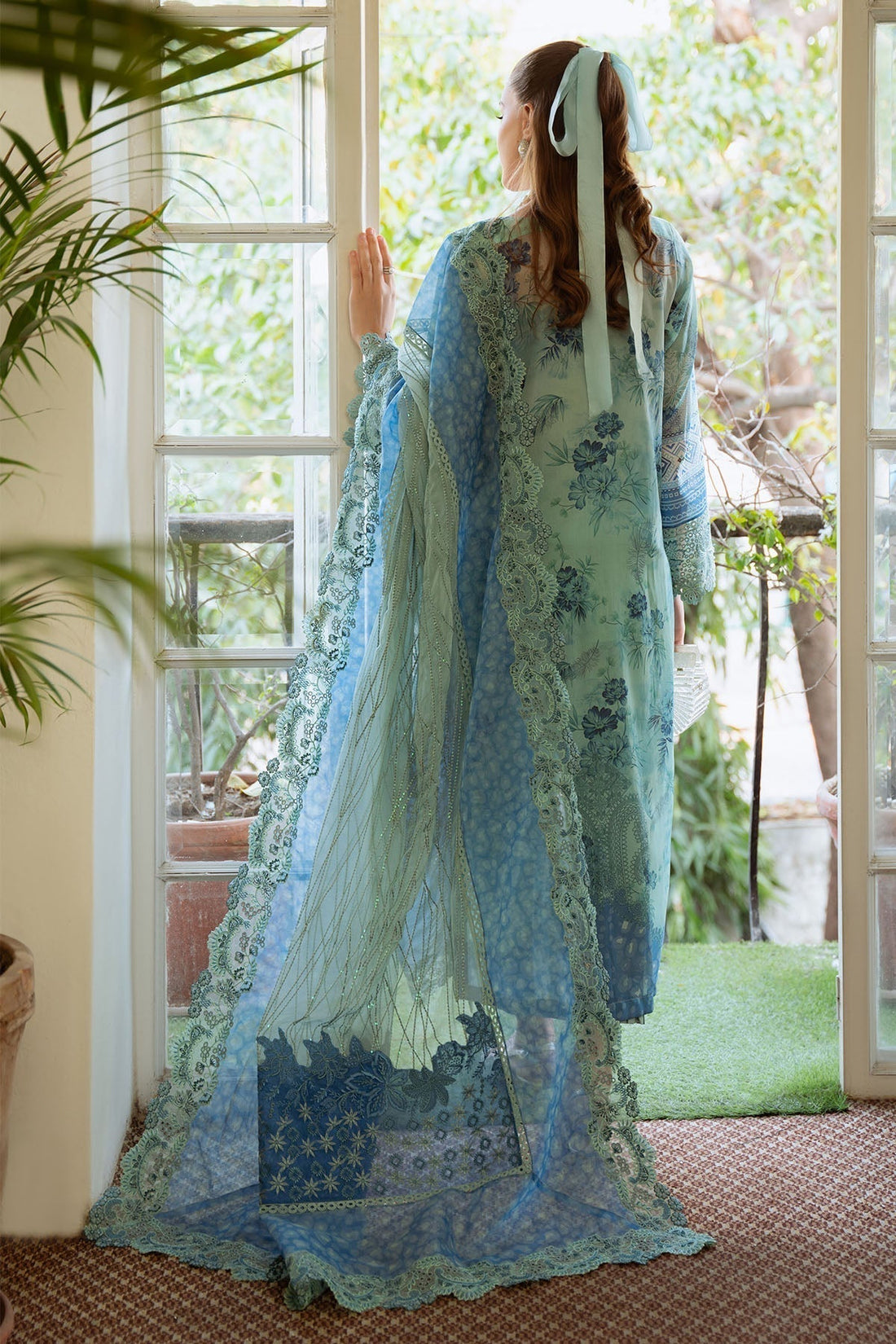 Nureh | Maya Swiss Lawn | NS-152 - House Of Hania