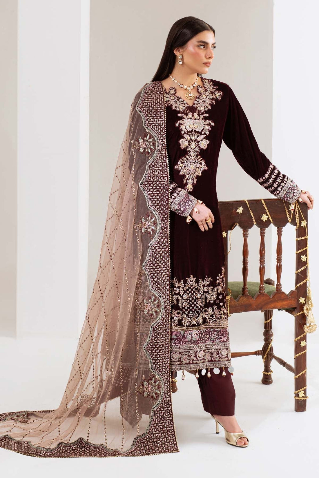 Nureh | Maya Velvet | NW-110 - House Of Hania