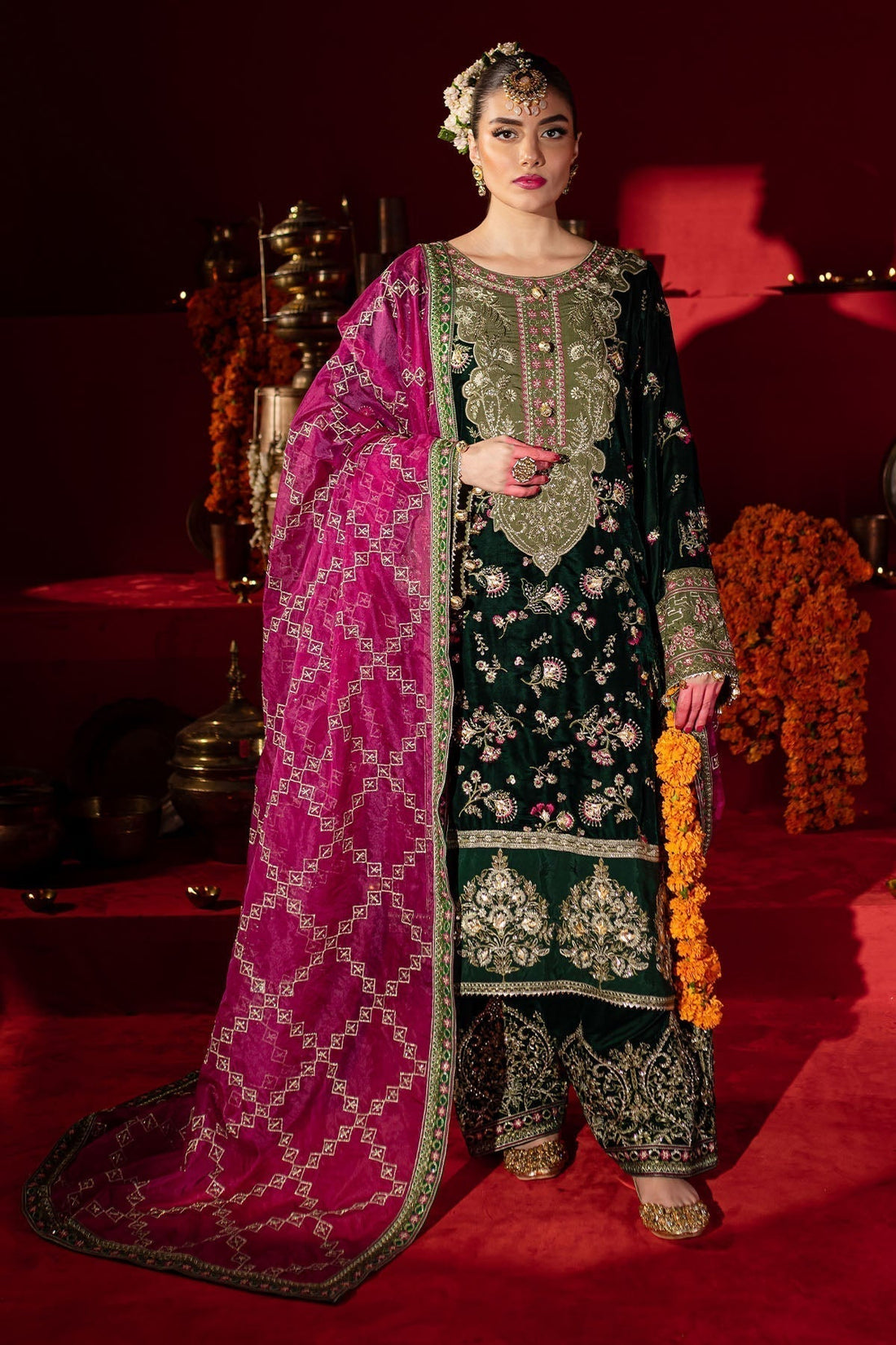 Nureh | Maya Velvet |  NW-88 - House Of Hania