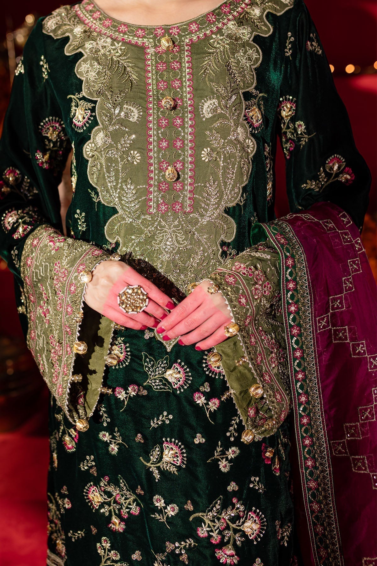 Nureh | Maya Velvet |  NW-88 - House Of Hania