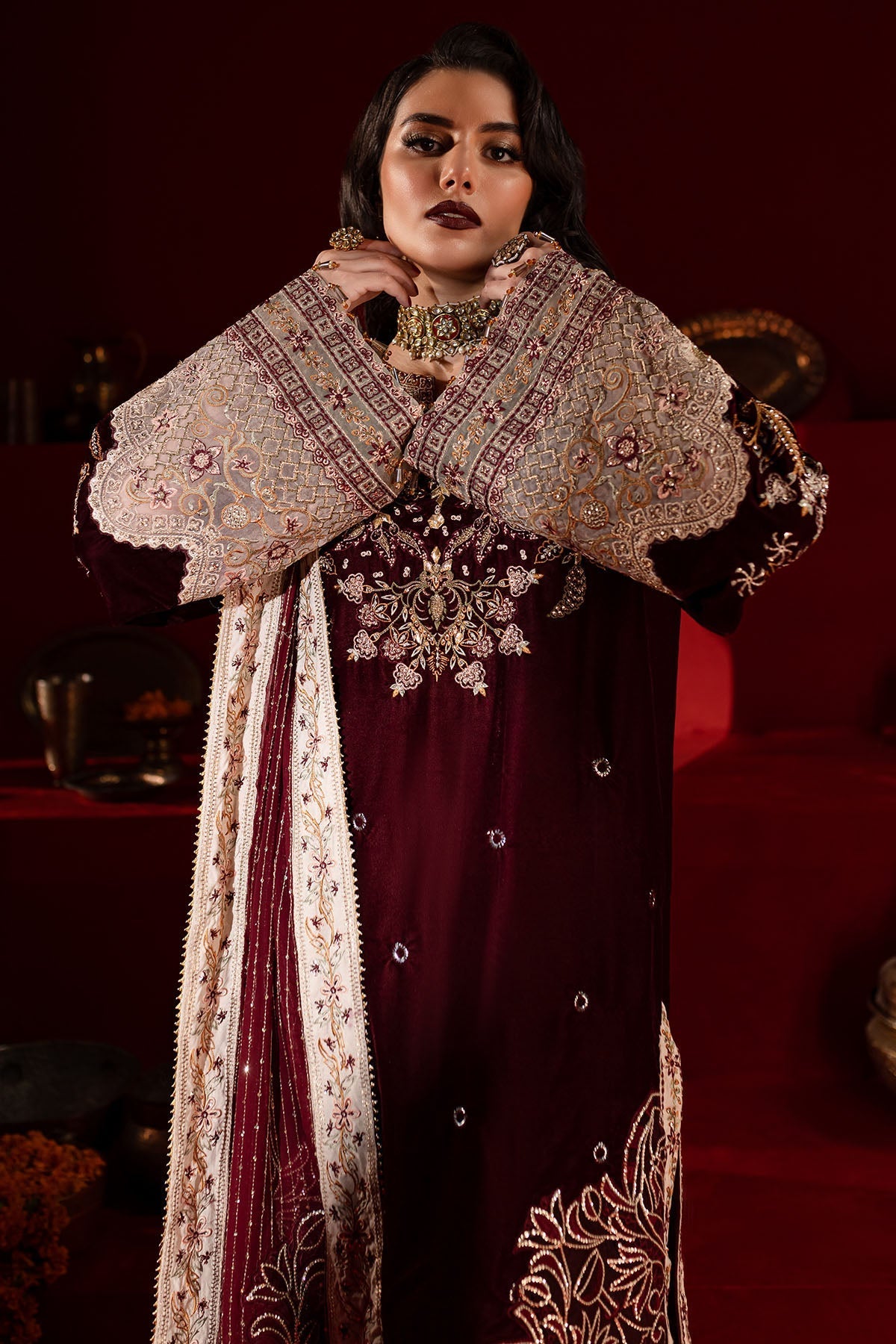 Nureh | Maya Velvet |  NW-89 - House Of Hania