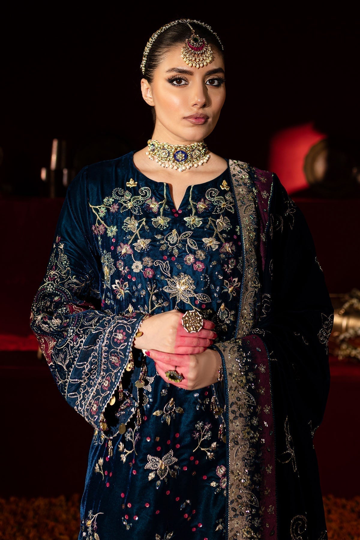 Nureh | Maya Velvet |  NW-90 - House Of Hania