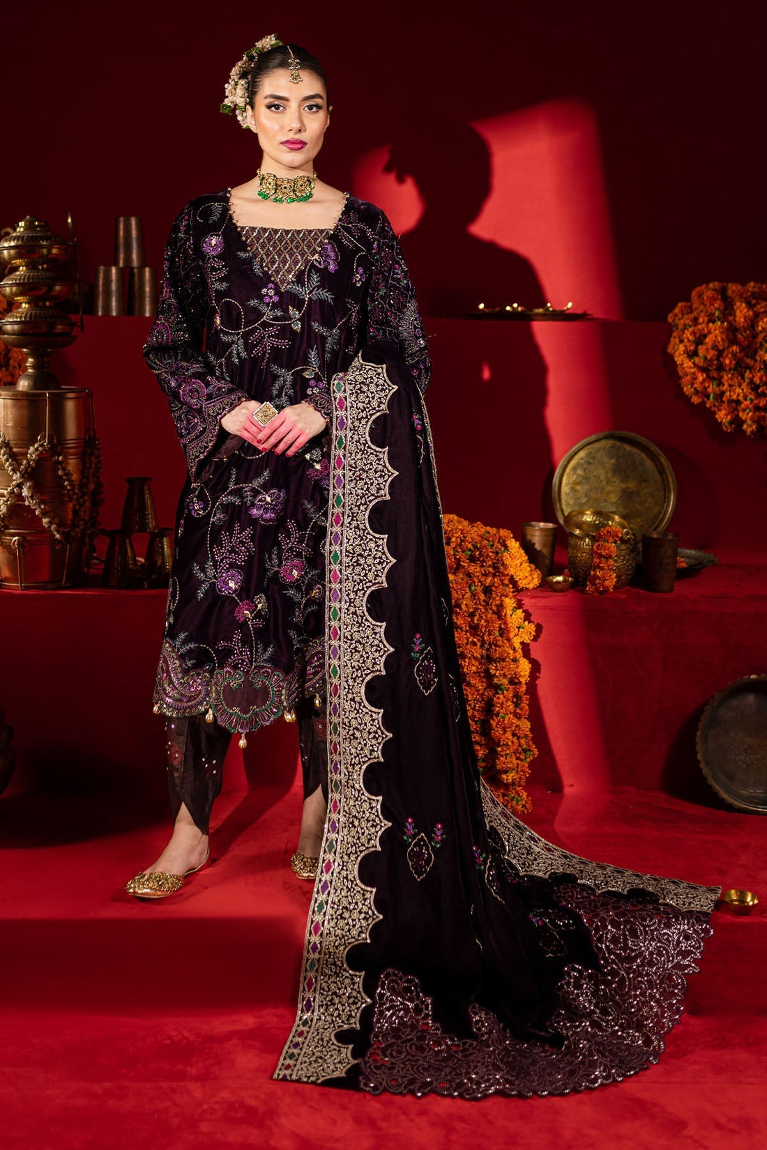 Nureh | Maya Velvet | NW-91 - House Of Hania