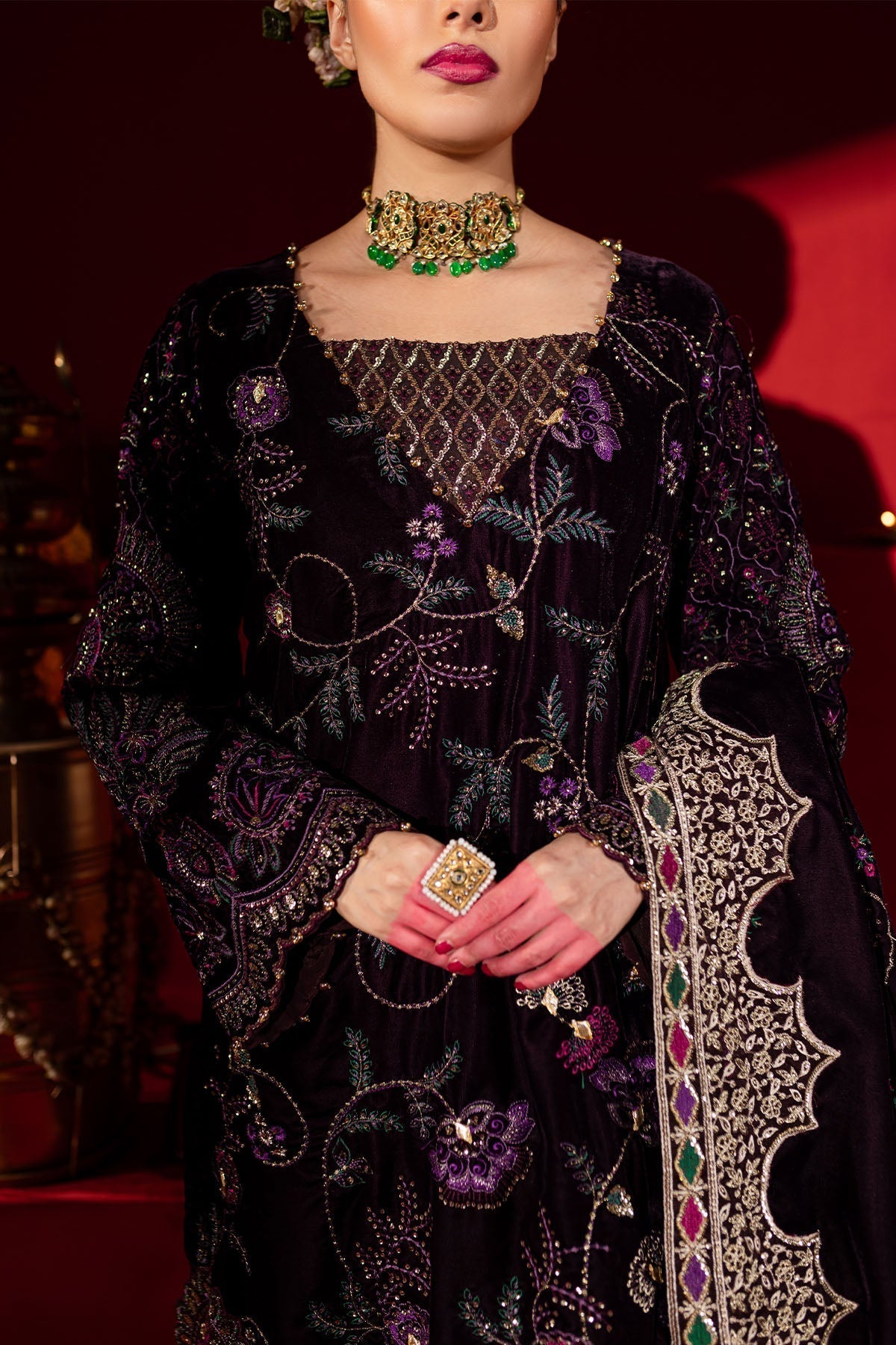 Nureh | Maya Velvet | NW-91 - House Of Hania