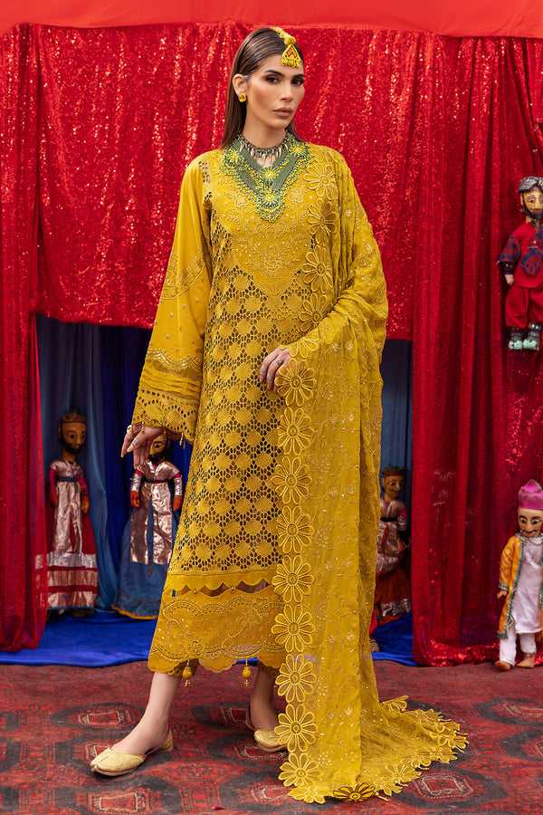 Nureh | Mela Luxury Lawn | NDS-100 - House Of Hania