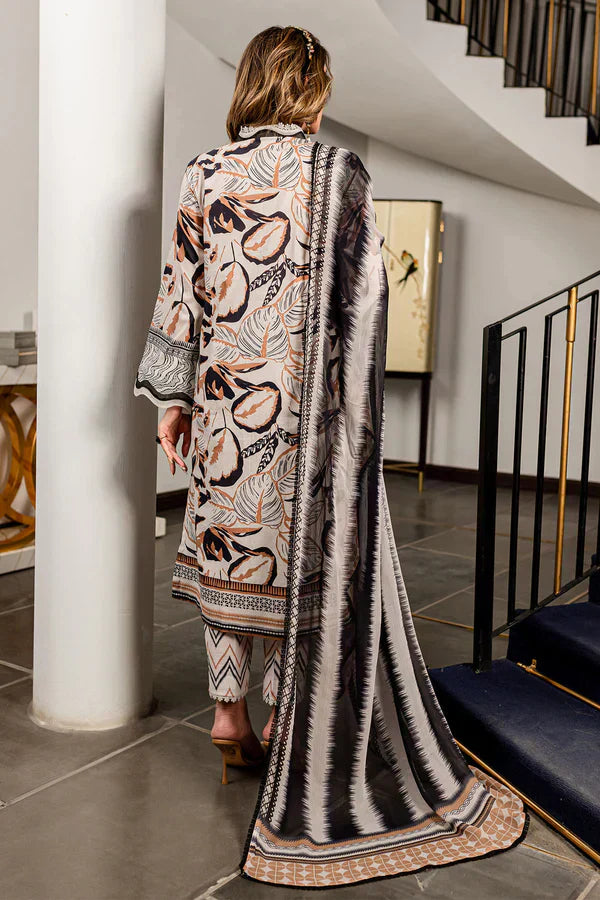 Nureh | Printed Lawn 24 | SP-93 - House Of Hania