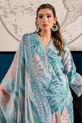 Nureh | Printed Lawn 24 | SP-96 - House Of Hania
