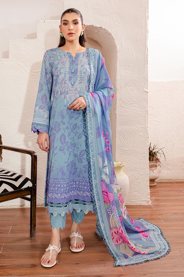 Nureh | Printed Lawn | SP-102 - House Of Hania