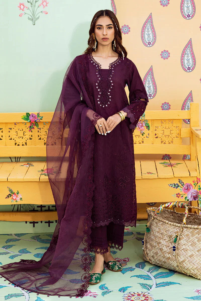 Nureh | Shades Of Summer | PURPLE DEW - House Of Hania